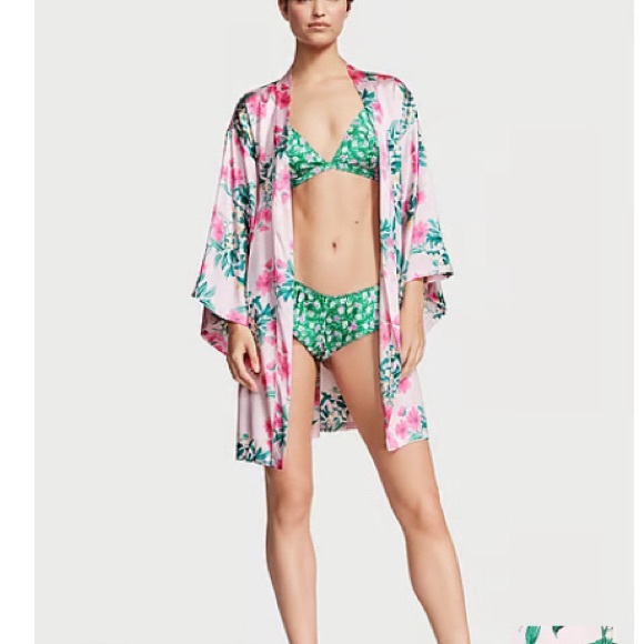 Victoria secret 4 piece silk set - Picture 1 of 3